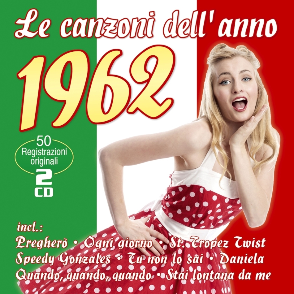 Le Canzoni Dell'Anno 1962 2 CDs