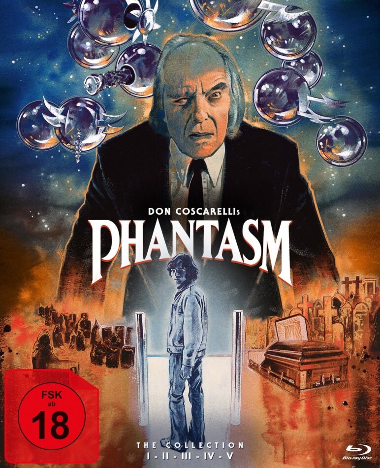 Phantasm 1-5 - The Collection Digipack, 6 Blu-rays