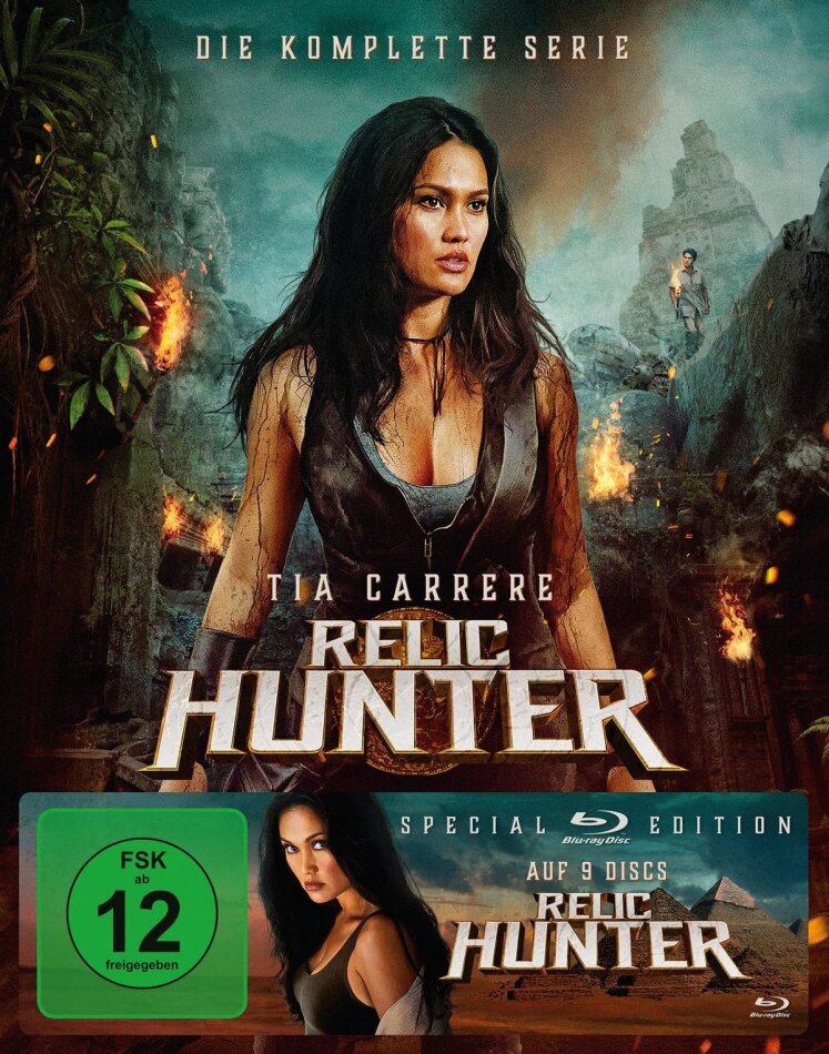 Relic Hunter - Die komplette Serie Edizione Speciale, 9 Blu-ray