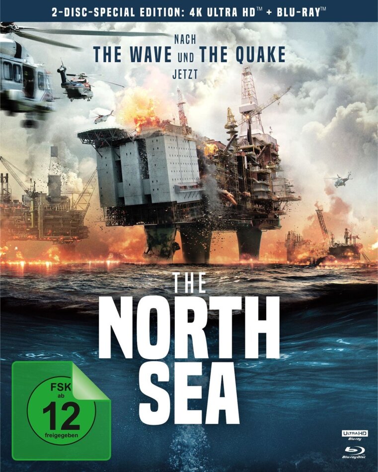 The North Sea (2021) Special Edition, 4K Ultra HD + Blu-ray