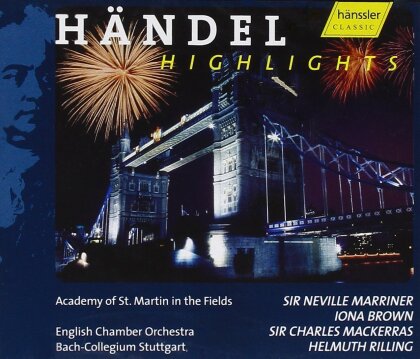 Academy of St. Martin in the Fields, Georg Friedrich H&auml;ndel (1685-1759), Sir Neville Marriner, Iona Brown, Sir Charles Mackerras, &hellip; - H&auml;ndel Highlights (2 CDs)