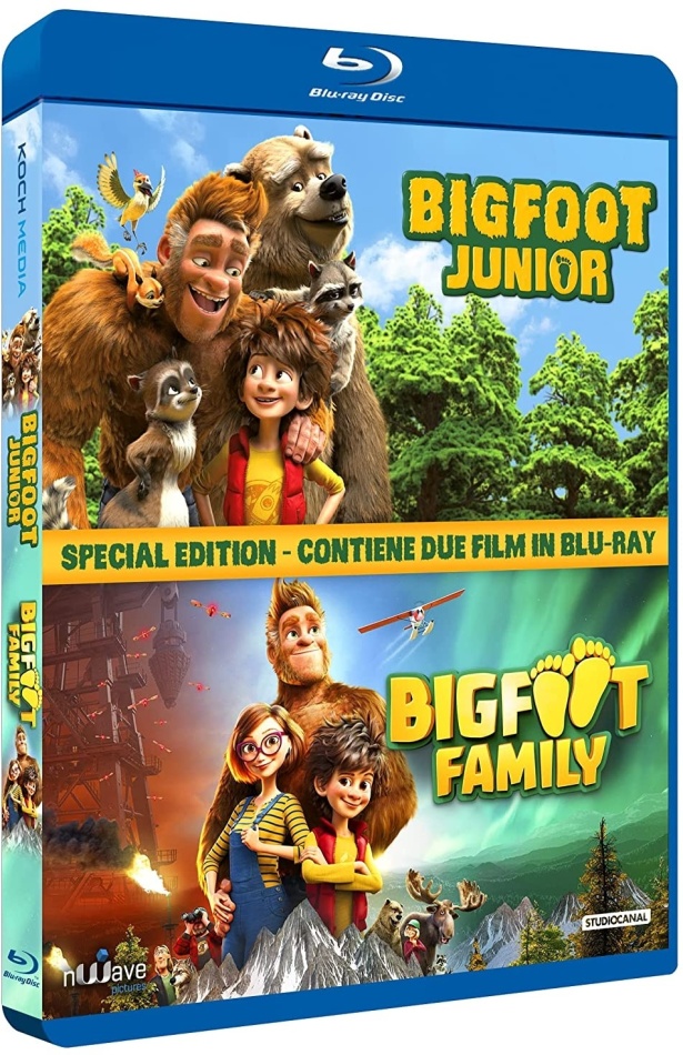 Bigfoot Collection - Bigfoot Junior / Bigfoot Family 2 Blu-ray