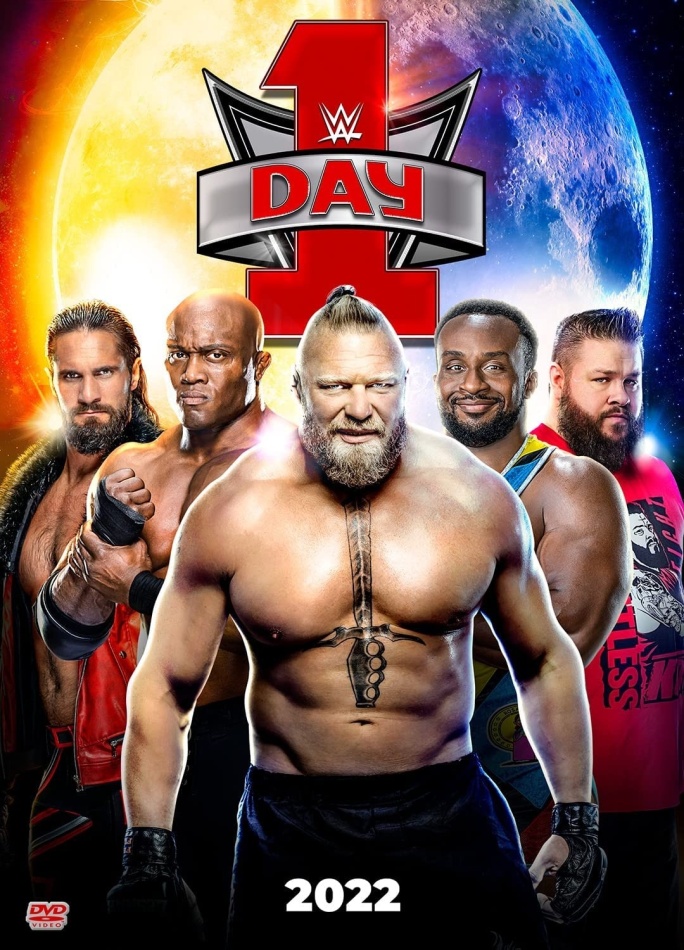 WWE: Day 1 2022 2 DVDs