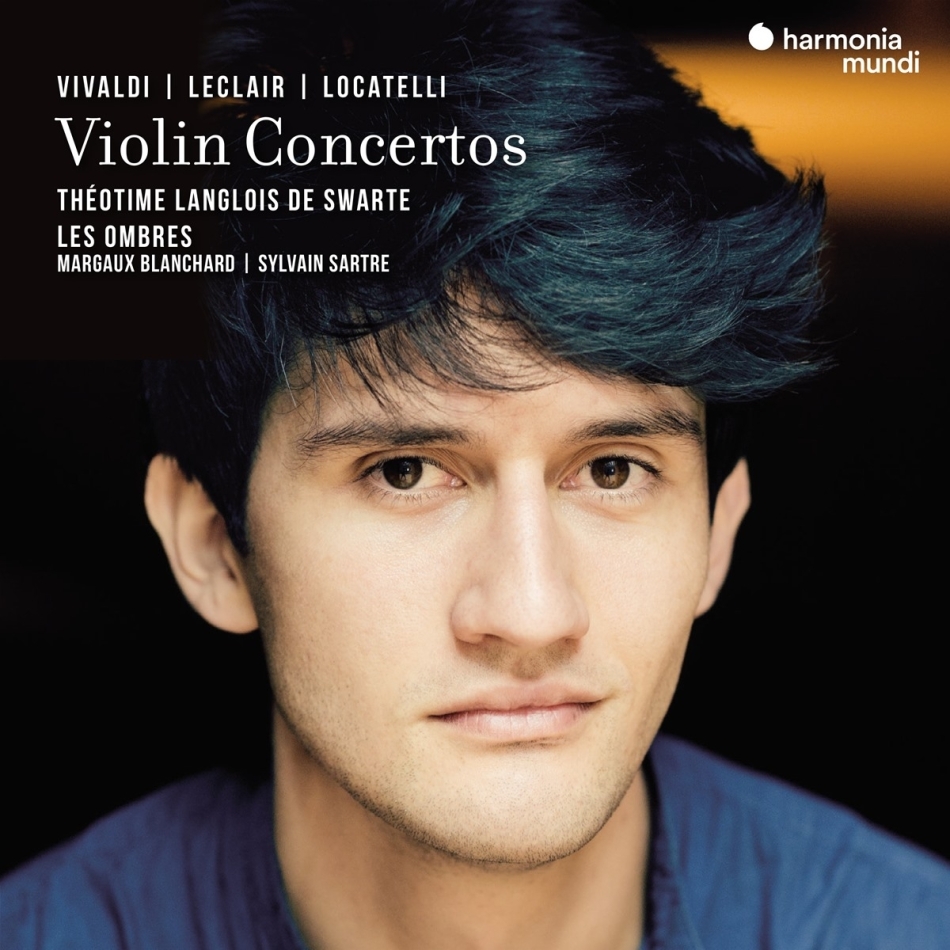 Les Ombres, Antonio Vivaldi (1678-1741), Jean-Marie Leclair (1697-1764), Pietro Antonio Locatelli (1695-1764) & Théotime Langlois de Swarte - Violin Concertos
