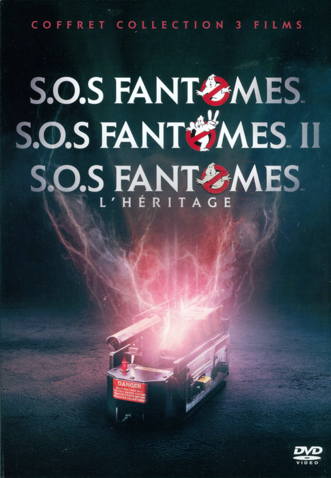 S.O.S Fantômes (1984) / S.O.S Fantômes 2 (1989) / S.O.S Fantômes: L'héritage (2021) - Coffret Collection 3 Films 3 DVD
