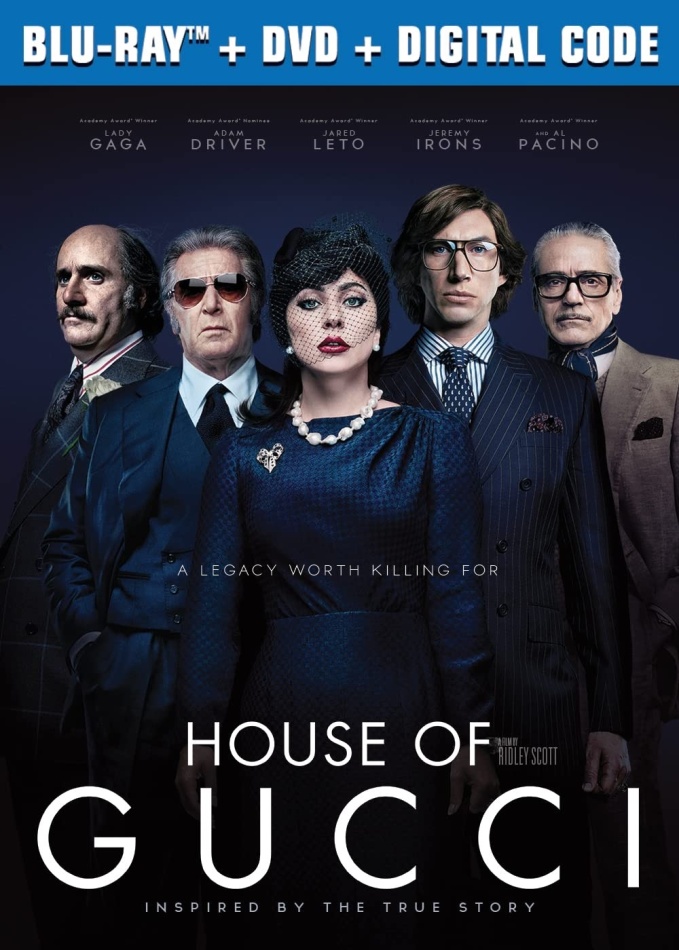 House Of Gucci (2021) Blu-ray + DVD