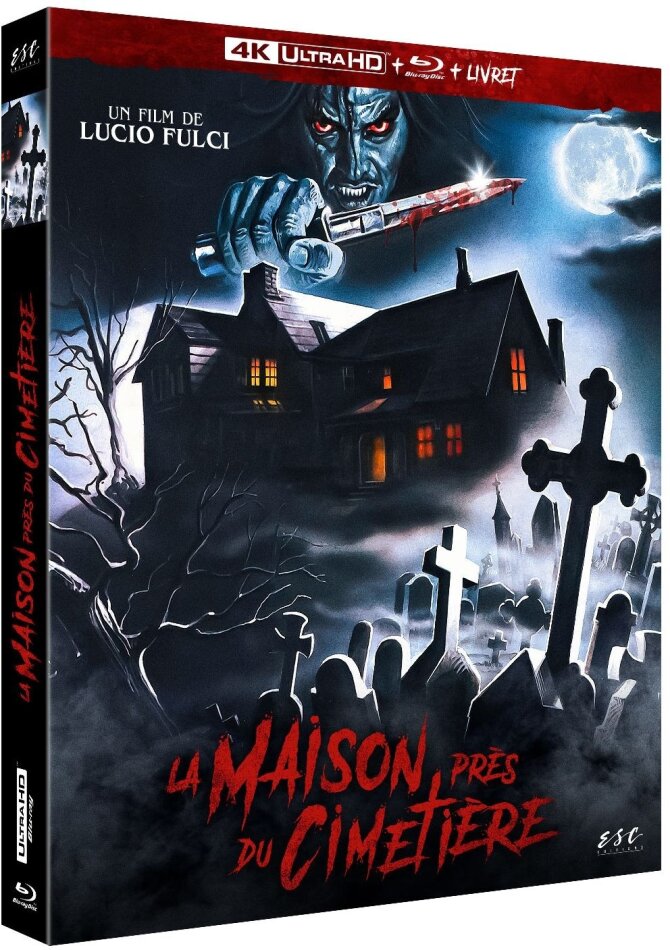 La maison près du cimetière (1981) Édition Limitée, 4K Ultra HD + Blu-ray