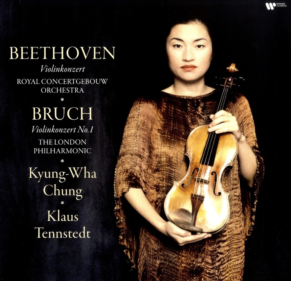Ludwig van Beethoven (1770-1827), Max Bruch (1838-1920), Klaus Tennstedt, Kyung Wha Chung, … - Violin Concertos 2 LPs