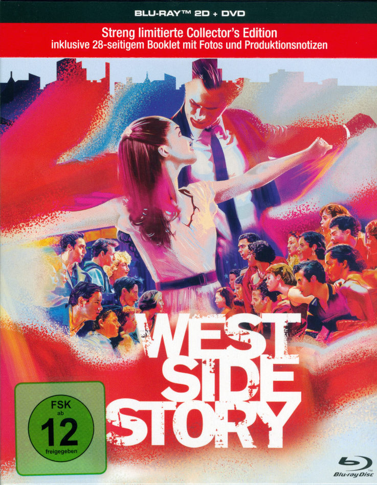 West Side Story (2021) Slipcase, Limited Collector's Edition, Mediabook, Blu-ray + DVD