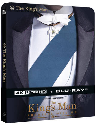 The King's Man - Premi&egrave;re mission - Kingsman 3 (2021) (&Eacute;dition Limit&eacute;e, Steelbook, 4K Ultra HD + Blu-ray)