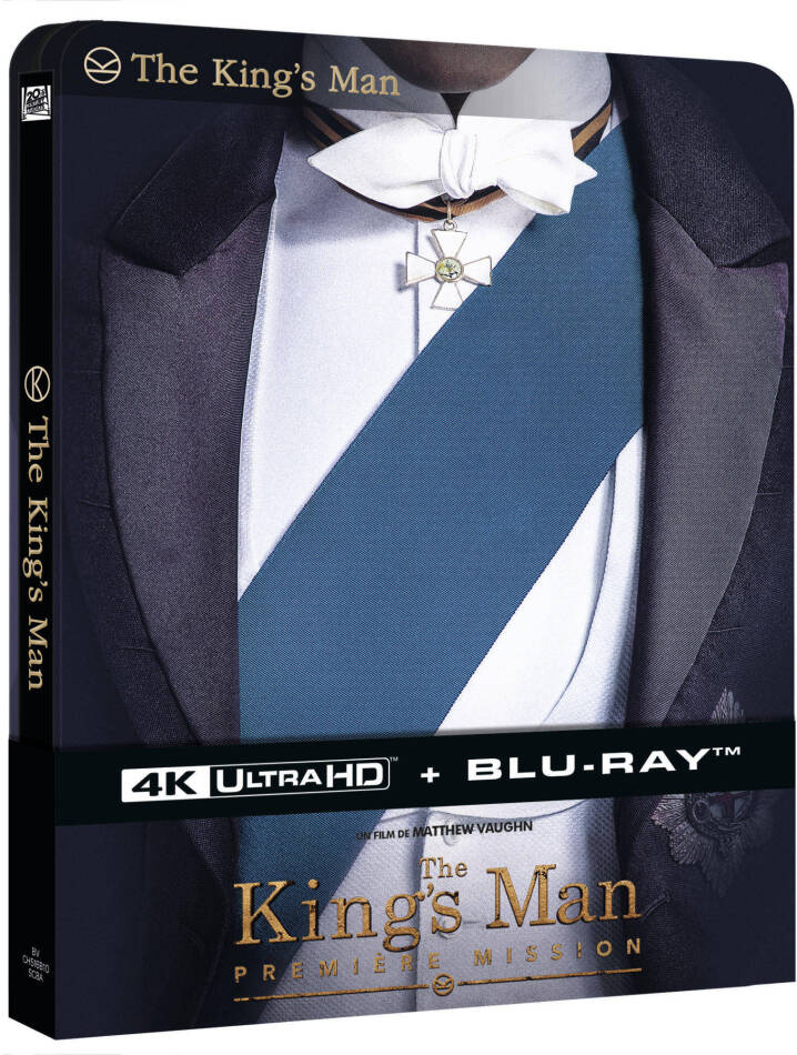 The King's Man - Première mission - Kingsman 3 (2021) Édition Limitée, Steelbook, 4K Ultra HD + Blu-ray