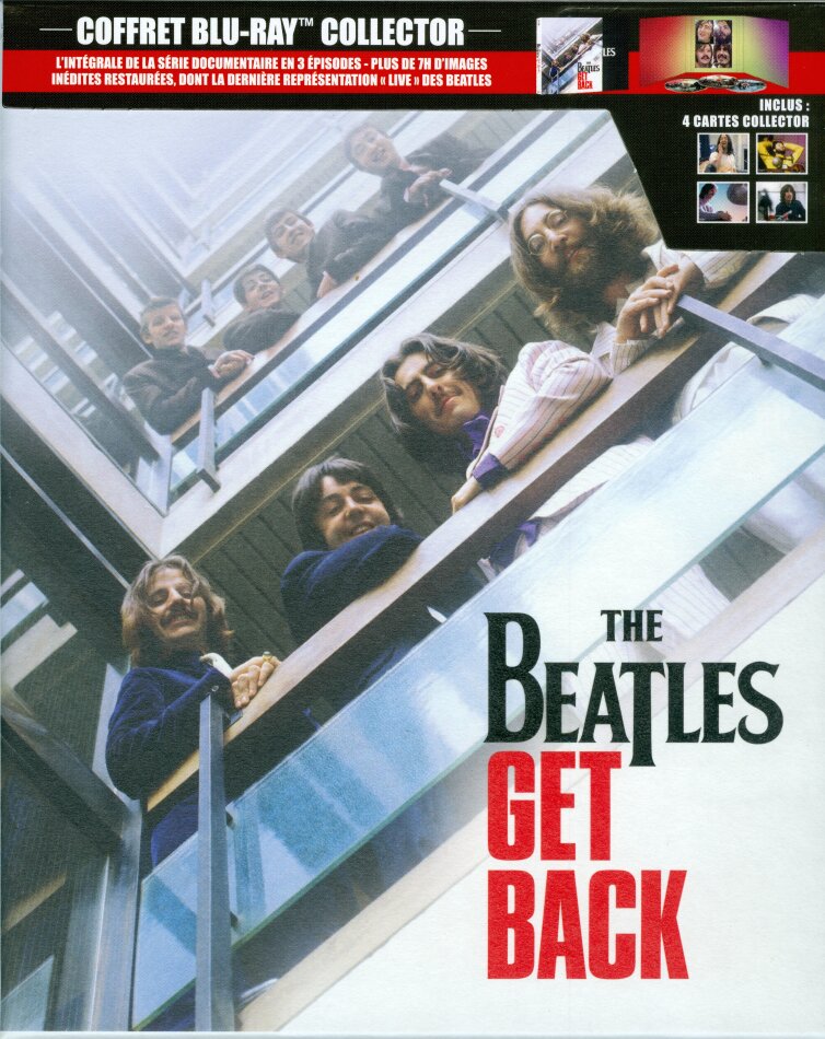 The Beatles: Get Back - Mini-série Version inédite, Slipcase, Digipack, Restored, Special Collector's Edition, 3 Blu-rays