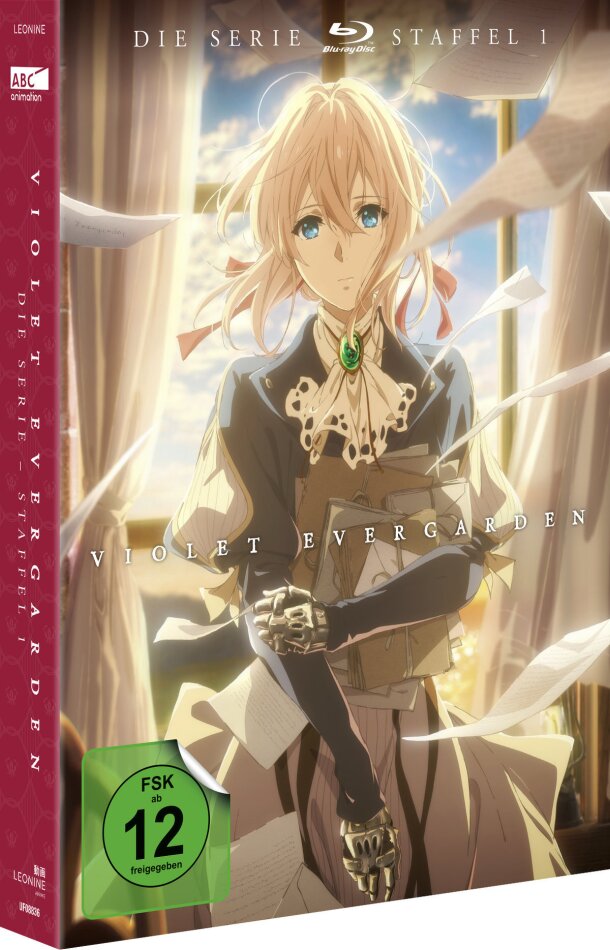 Violet Evergarden - Staffel 1 Komplettbox, 4 Blu-rays