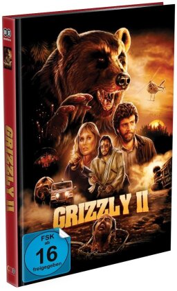 Grizzly 2 (1983) (Cover B, Edizione Limitata, Mediabook, Uncut, Blu-ray + DVD)