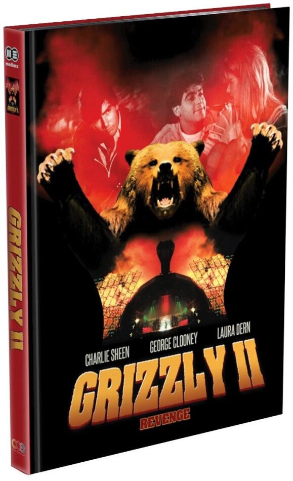 Grizzly 2 - Revenge (1983) Cover D, Limited Edition, Mediabook, Uncut, Blu-ray + DVD