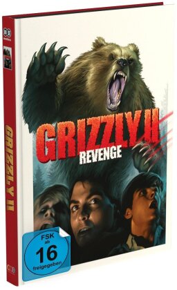 Grizzly 2 - Revenge (1983) (Cover C, Edizione Limitata, Mediabook, Uncut, Blu-ray + DVD)