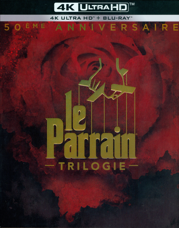 Le Parrain - Trilogie Slipcase, Digipack, 50th Anniversary Edition, Limited Collector's Edition, Remastered, Restored, 4 4K Ultra HDs + 5 Blu-rays