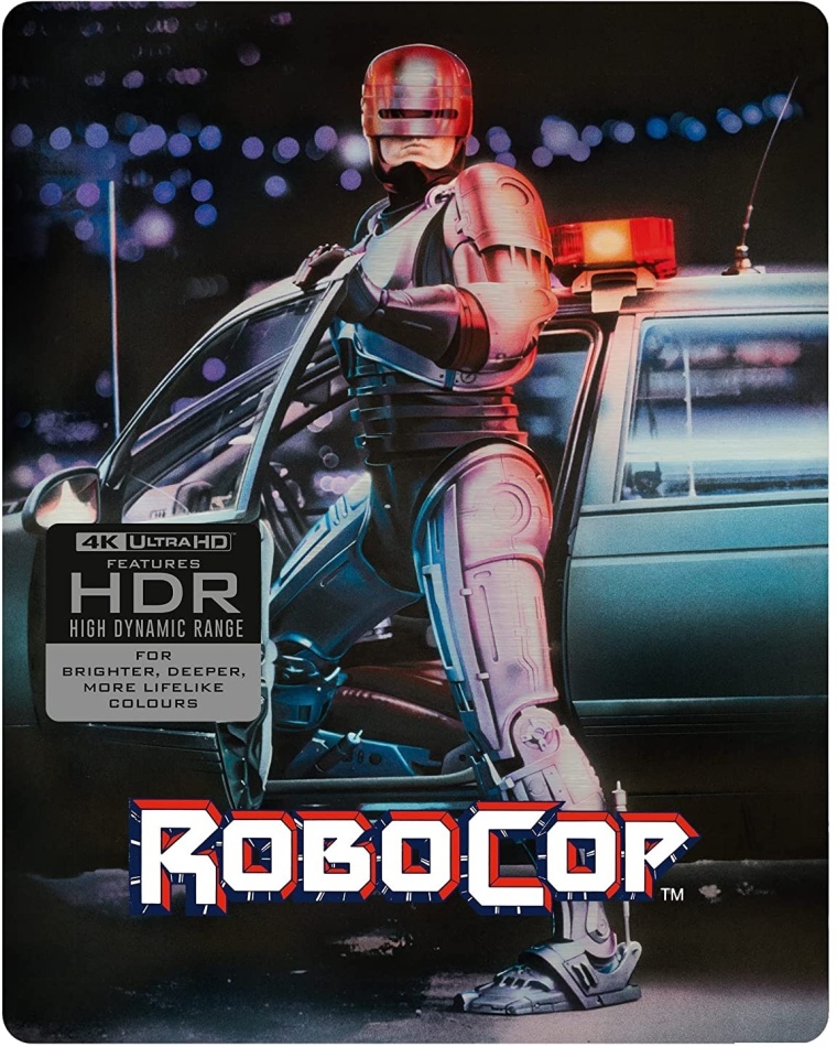 Robocop (1987) Édition Limitée, Steelbook, 4K Ultra HD + Blu-ray