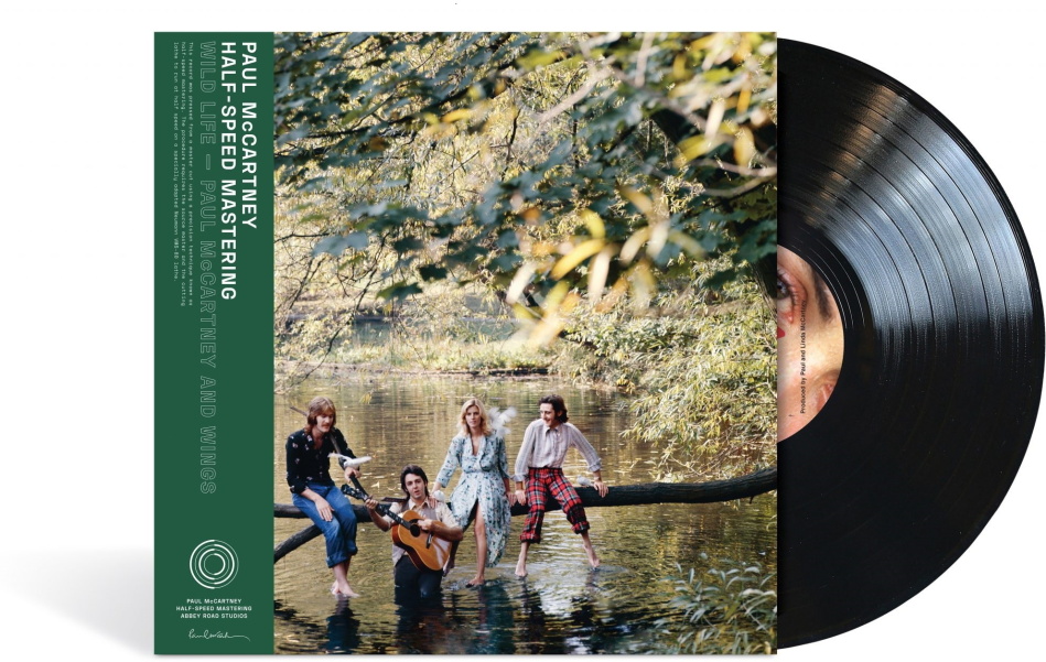 Paul McCartney & The Wings - Wild Life 2022 Reissue, Indies Only, Half Speed Master, 50th Anniversary Edition, Limited Edition, LP
