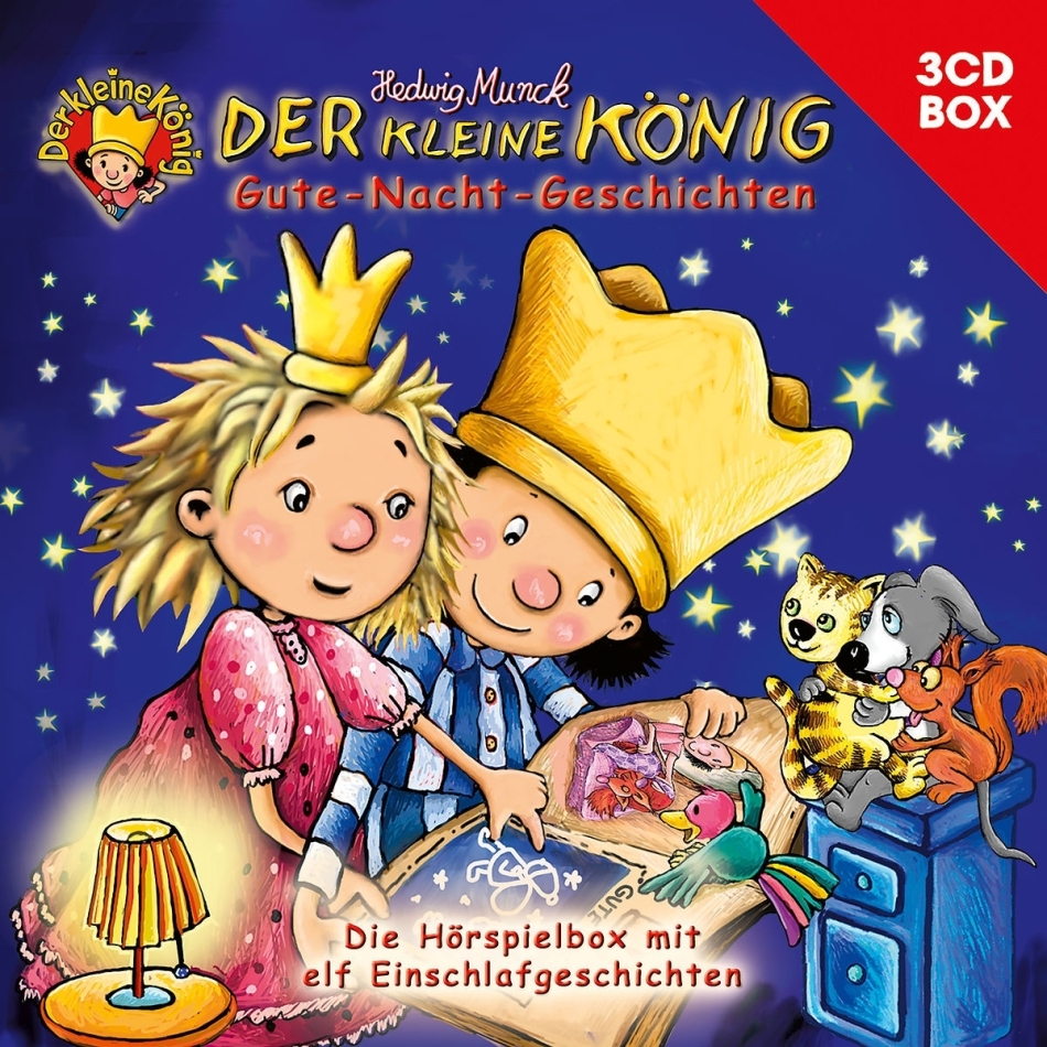 Der Kleine König - 3-CD Hörspielbox Vol. 3 - Gute-Nacht-Geschichten 3 CD