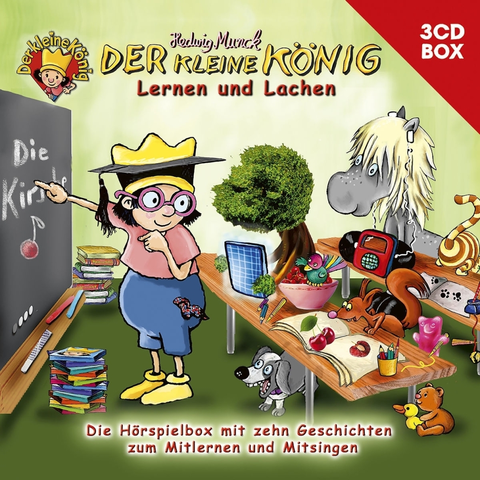 Der Kleine König - 3-CD Hörspielbox Vol. 4 - Lernen Und Lachen 3 CD
