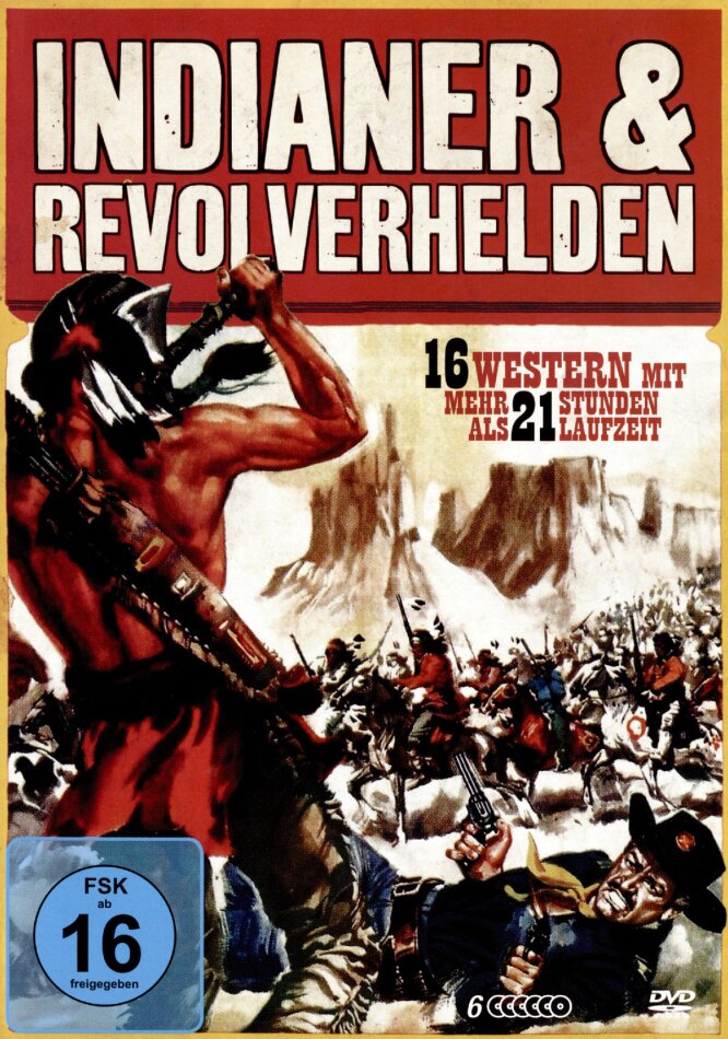 Indianer & Revolverhelden - 16 Western 6 DVDs