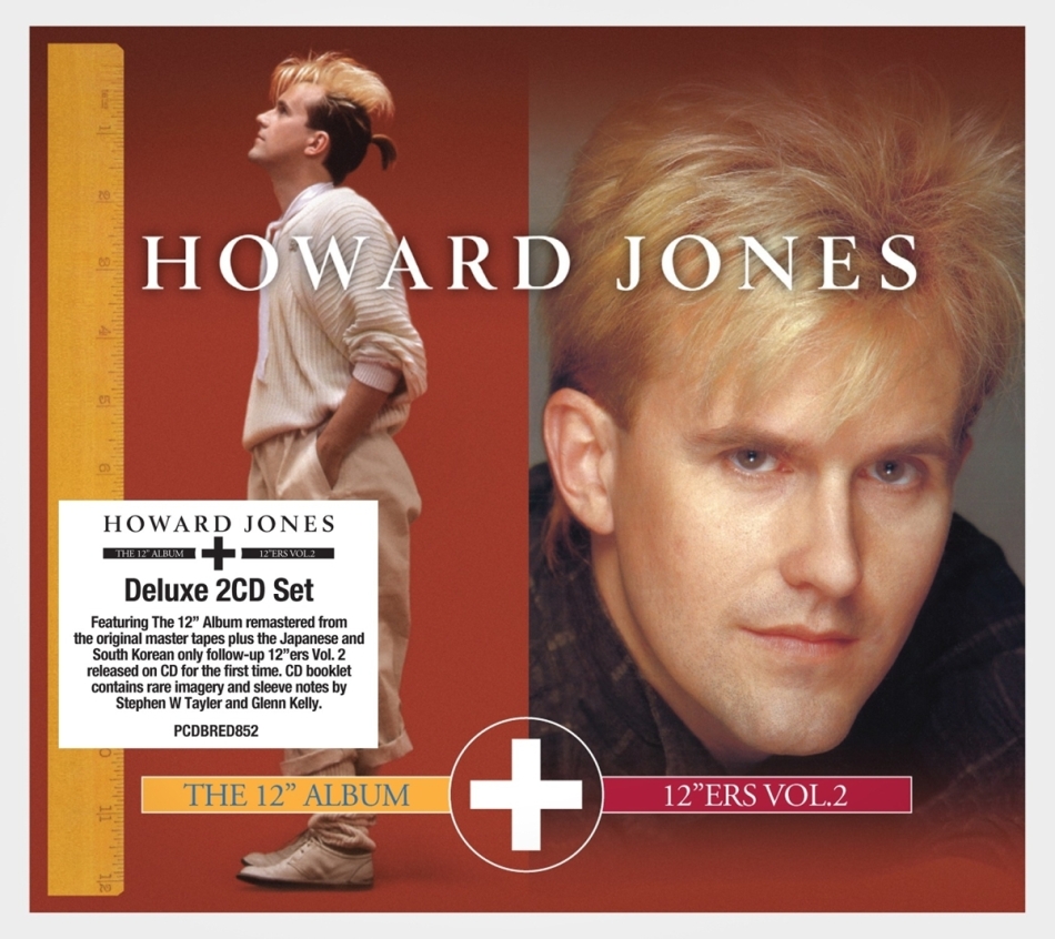 Howard Jones - The 12' Album + 12'ers Vol. 2 2022 Reissue, Remastered, 2 CDs