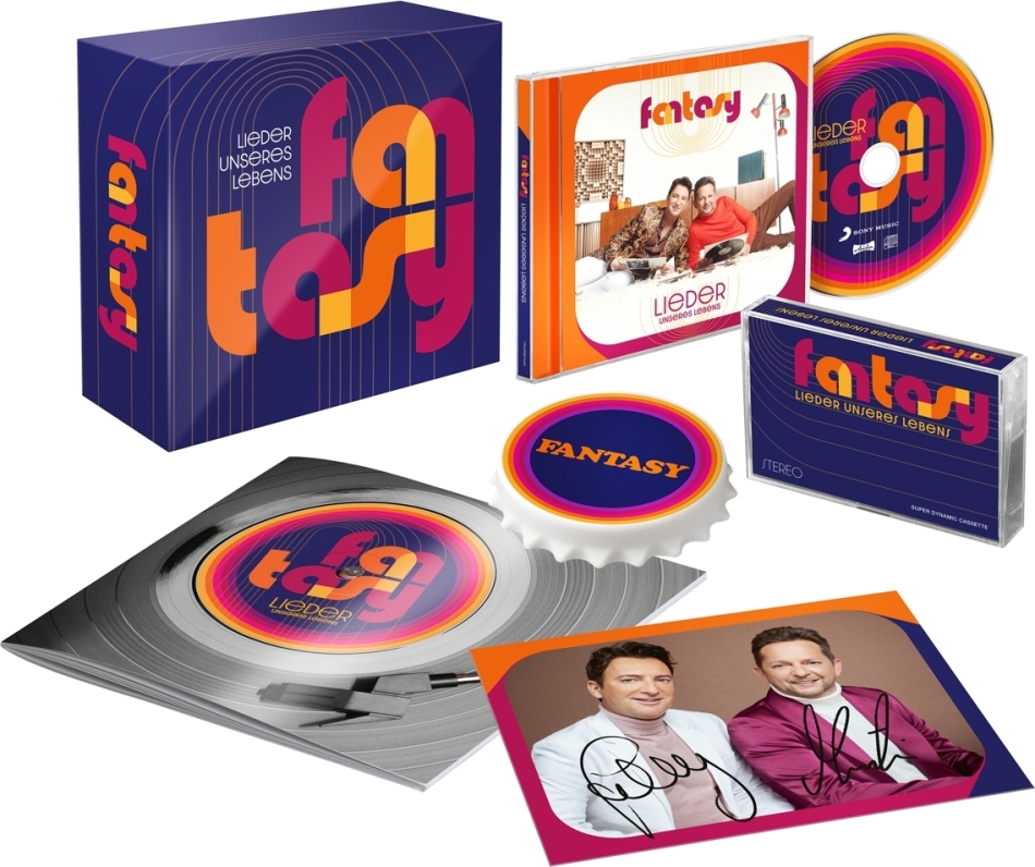 Fantasy (Schlager) - Lieder unseres Lebens Limited Fanbox, CD + Audio cassette