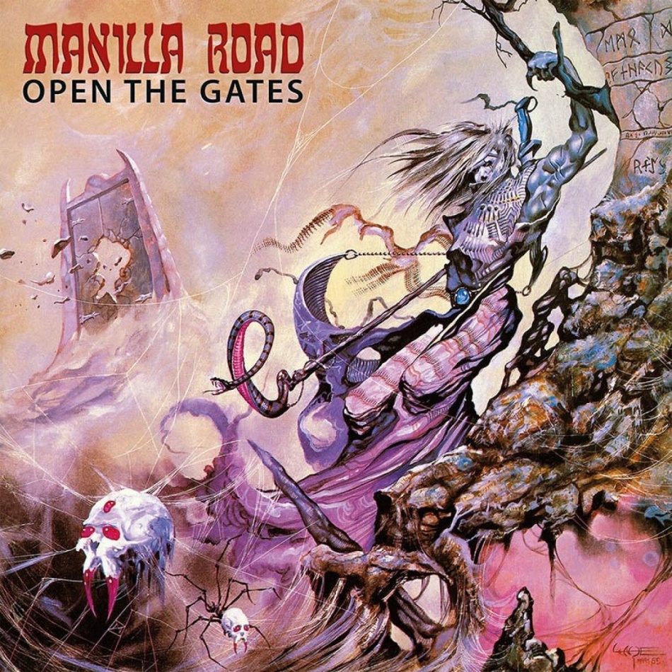 Manilla Road - Open The Gates 2022 Reissue, Black Vinyl, High Roller Records, LP