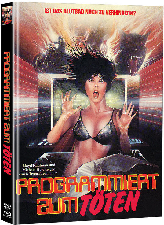 Programmiert zum Töten (1986) Cover A, Limited Edition, Mediabook, Blu-ray + DVD