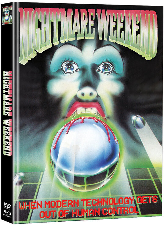Nightmare Weekend (1986) Cover D, Edizione Limitata, Mediabook, Blu-ray + DVD