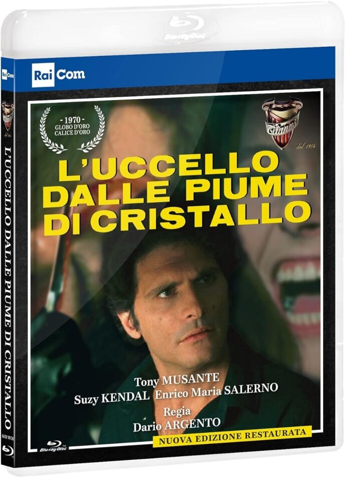 L'uccello dalle piume di cristallo (1970) Newly Remastered, Titanus