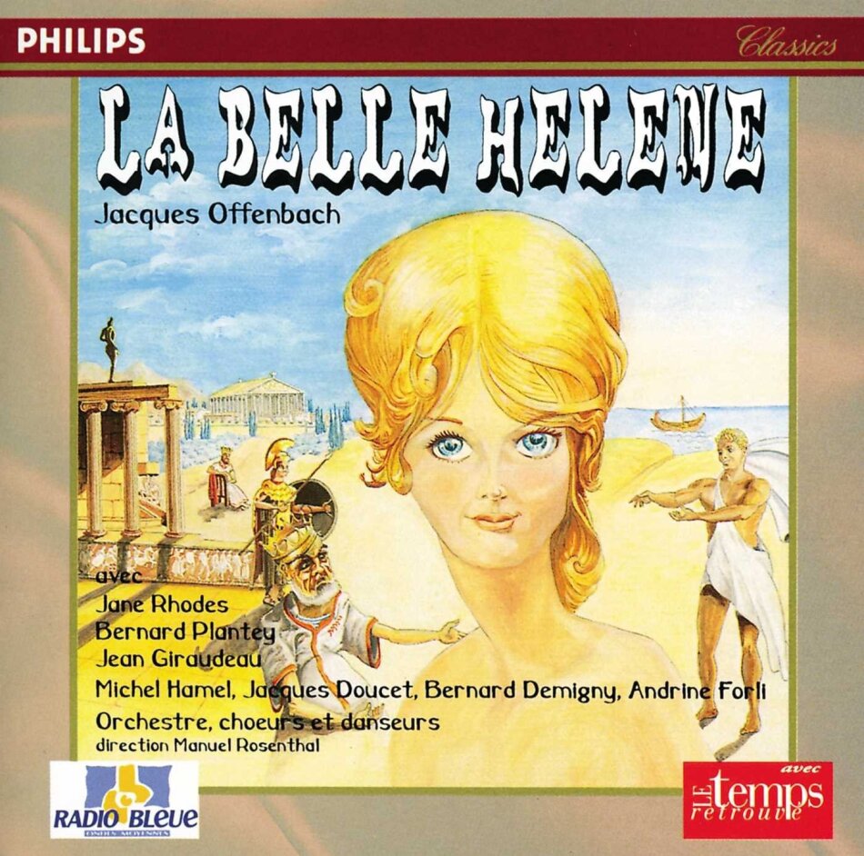 Jacques Offenbach (1819-1880), Manuel Rosenthal (1904-1994), Jane Rhodes & Bernard Plantey - La Belle Helene - Highlights