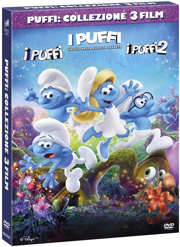 I Puffi - Collezione 3 Film - I Puffi / I Puffi 2 / I Puffi - Viaggio nella foresta segreta Green Box Collection, 3 DVDs