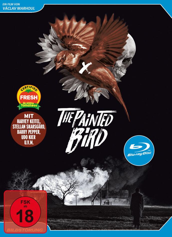 The Painted Bird (2019) b/w, Blu-ray + DVD