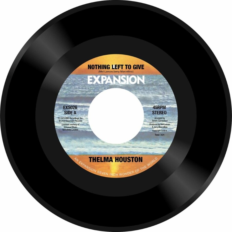 Thelma Houston - Nothing Left To Give / Baby Mine 7" Single