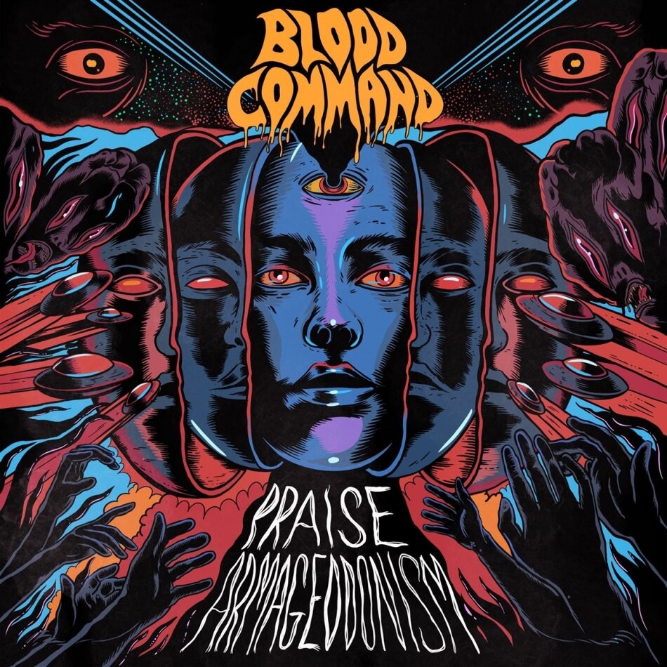 Blood Command - Praise Armageddonism Limited Edition, transparent magenta vinyl, LP