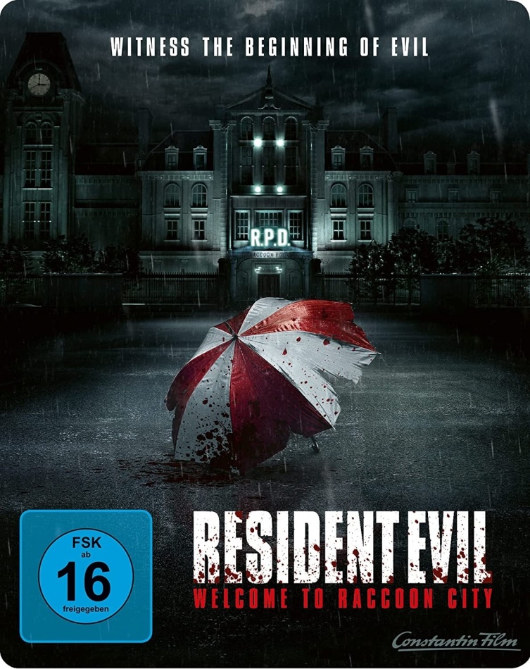 Resident Evil: Welcome to Raccoon City (2021) Limited Edition, Steelbook