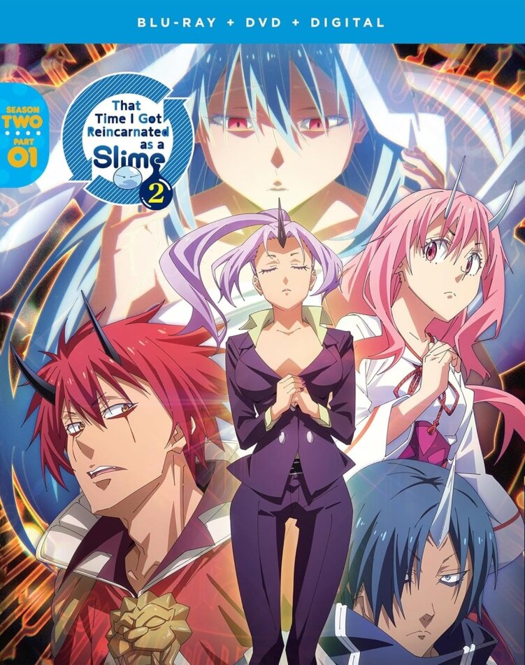 That Time I Got Reincarnated as a Slime 2 - Season 2 - Part 1 2 Blu-ray + 2 DVD