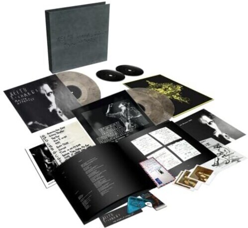 Keith Richards - Main Offender 2022 Reissue, Deluxe Boxset, BMG Rights, + Merchandise, Remastered, 3 LPs + 2 CDs + Book