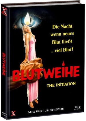Blutweihe - The Initiation (1984) (Cover A, Edizione Limitata, Mediabook, Uncut, Unrated, Blu-ray + DVD)