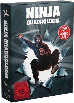 Ninja Quadrologie (Digipack, Uncut, 4 DVDs)