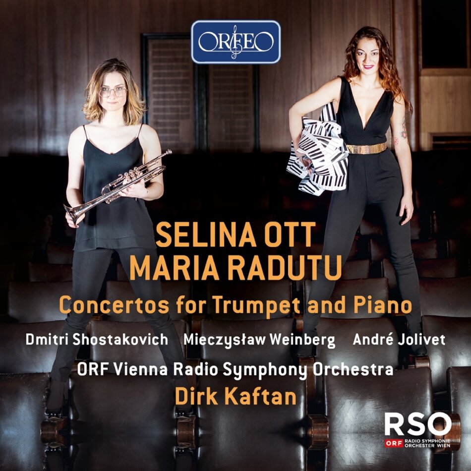 Dimitri Schostakowitsch (1906-1975), Mieczyslaw Weinberg (1919-1996), André Jolivet (1905-1974), Dirk Kaftan, … - Concerto For Trumpet and Piano