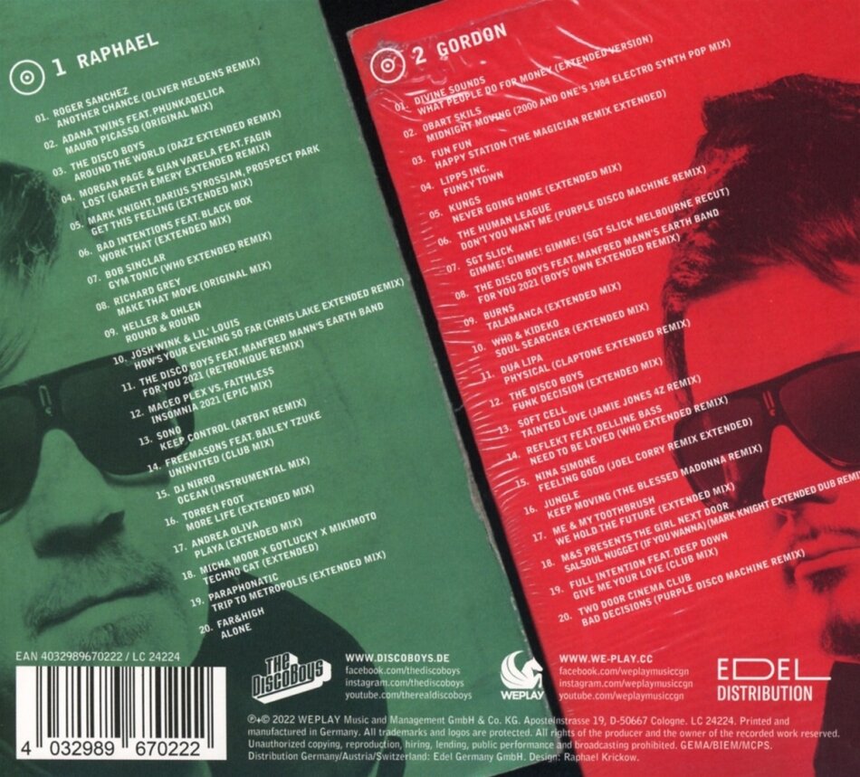 The Disco Boys - The Disco Boys Vol. 21 2 CDs