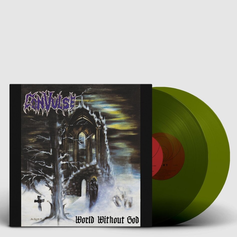 Convulse - World Without God 2022 Reissue, Svart Records, Green Vinyl, 2 LPs