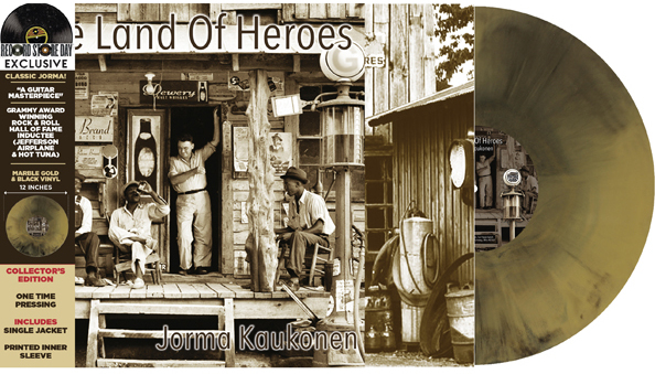 Jorma Kaukonen - The Land Of Heroes RSD 2022, Gold/Black Marble Vinyl, LP