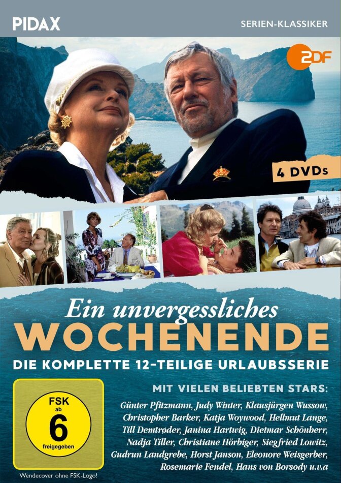 Ein unvergessliches Wochenende - Die komplette 12-teilige Urlaubsserie Pidax Serien-Klassiker, 4 DVD