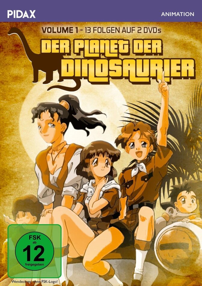Der Planet der Dinosaurier - Vol. 1 Pidax Animation, 2 DVDs