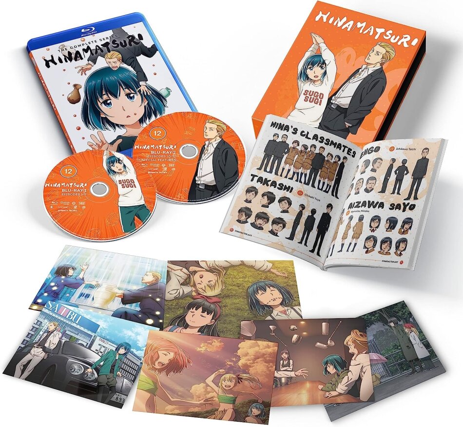 Hinamatsuri - The Complete Series Limited Edition, 2 Blu-rays