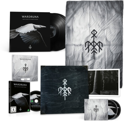Wardruna - Kvitravn - First Flight of the White Raven (Limited Boxset, 2 LPs + 2 CDs + DVD)